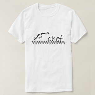 Zee French Chef Mustache T-shirt
