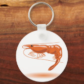 Zee garnaal sleutelhanger (Voorkant)