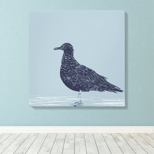 Zee Gazer Canvas Afdruk (Insitu (Houten vloer))