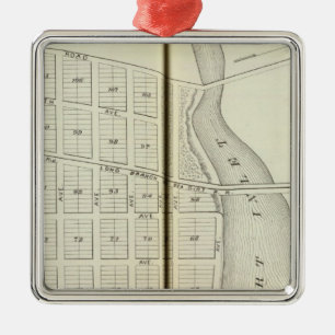 Zee Girt and Spring Lake Beach, Monmouth County Metalen Ornament