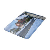 Zee Girt Lighthouse, New Jersey Bath Mat (Gekanteld)