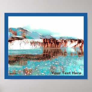 Zee Glacier Poster
