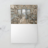 Zee Glas Cottage Kaart (Binnen)