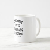 Zee glas dat cadeaus verzamelt | Zee Glass Collect Koffiemok (Voorkant rechts)