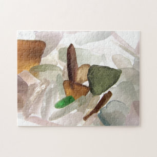 Zee glas of buisglas Puzzle Legpuzzel