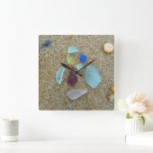 Zee Glass Group Vierkante Klok (Huis)