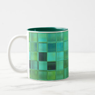 Zee Glass Mosaic aangepaste mok in verschillende s