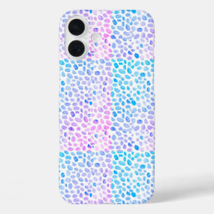 Zee Glass Turquoise Pattern Zeemeermin iPhone 16 Plus Hoesje