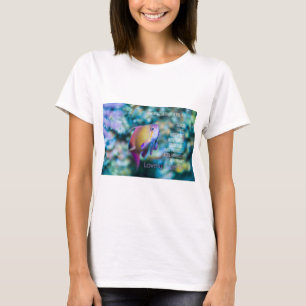 Zee goldie, kleurrijke schattige vis t-shirt