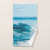 Zee golft fotografie #3 bad handdoek (Handdoek)