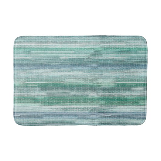 Zee Grass Turquoise Strand Textuur Medium Badmat (Voorkant)