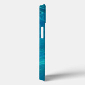 Zee Green Agate Marble Abstraction Case-Mate iPhone Case (Achterkant / Rechts)