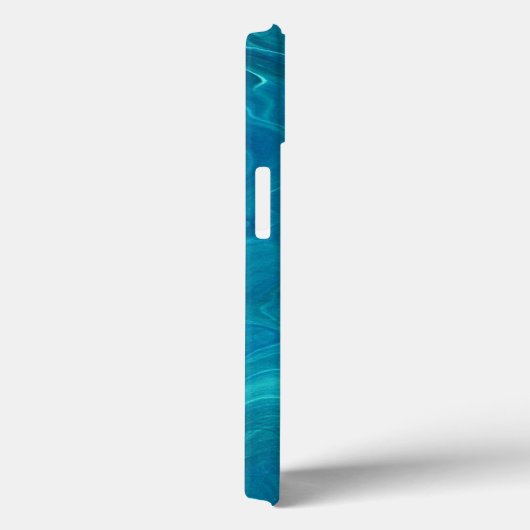 Zee Green Agate Marble Abstraction Case-Mate iPhone Case (Achterkant / Rechts)