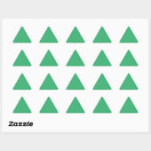 Zee Green Driehoek Sticker (Vel)