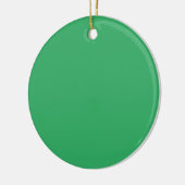 Zee Green #EEAD65, Aqua Forest Keramisch Ornament (Links)