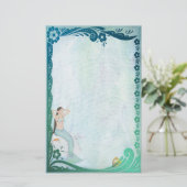 Zee Green Fantasy Briefpapier (Staand voorkant)