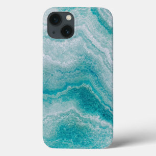 Zee Green Marble Texture iPhone 13 Hoesje