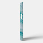 Zee Green Marble Texture Case-Mate iPhone Case (Achterkant / Rechts)