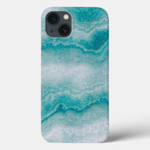 Zee Green Marble Texture iPhone 13 Hoesje