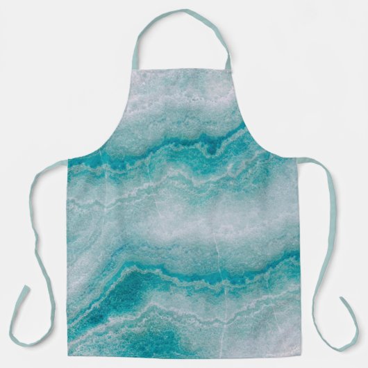 Zee Green Marble Texture Schort (Voorkant)