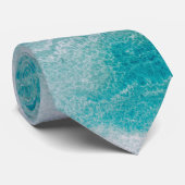 Zee Green Marble Texture Stropdas (Opgerold)