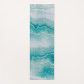Zee Green Marble Texture Yogamat (Voorkant)