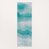 Zee Green Marble Texture Yogamat (Achterkant)