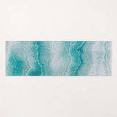 Zee Green Marble Texture Yogamat (Voorkant (horizontaal))