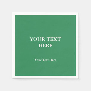 Zee Green Plain Elegant Modern minimalist Servet