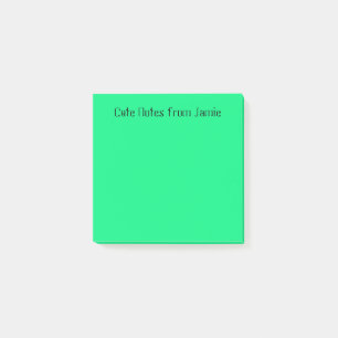 Zee Green Post-it® Notes