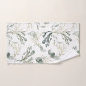 Zee Greens Pattern Bad Handdoek (Handdoek)