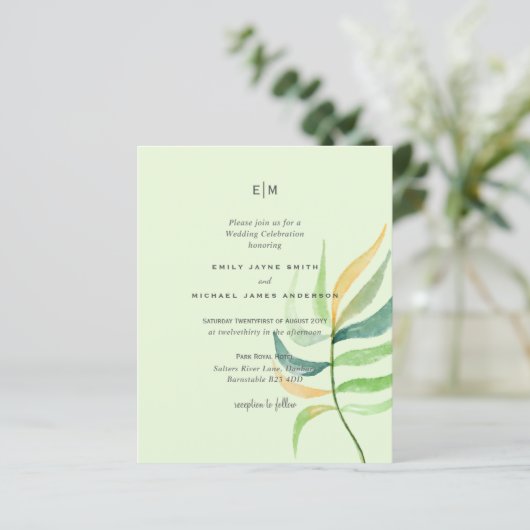 Zee Groen Blauw Tropisch Blauwbruine Longbruiloft (Staand voorkant)