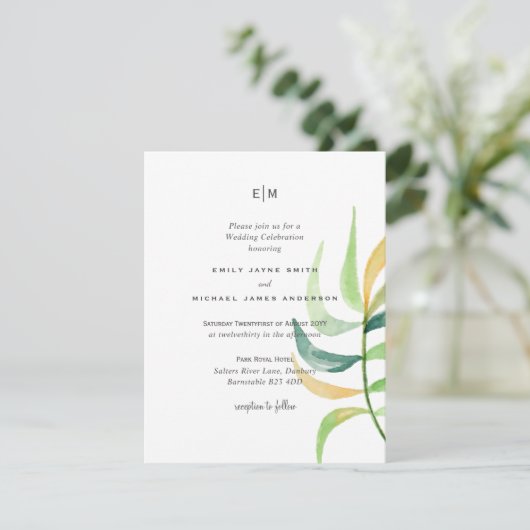 Zee Groen Blauw Tropisch Blauwbruine Longbruiloft (Staand voorkant)