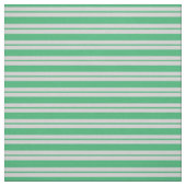Zee groen en licht grijs gelijnd patroon stof (Swatch)