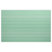 Zee groen en licht grijs gelijnd patroon stof (Fat Quarter)