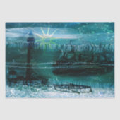 Zee Groen  Nautisch Tissuepapier (Voorkant)