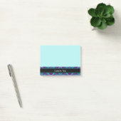 Zee Groen, Paars en blauw Tartan Post-it® Notes (Kantoor)