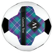 Zee Groen, Paars en blauw Tartan Voetbal (Gedraaid)