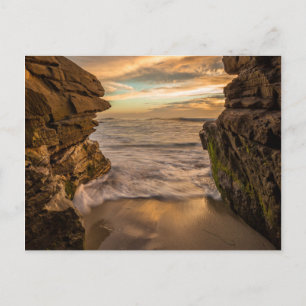 Zee grot aan de windansea Beach Briefkaart