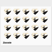 Zee Gull Sunset Hart Sticker (Vel)