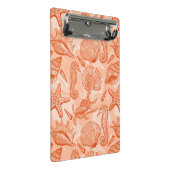 Zee handgetekend patroon mini klembord (Schuin)