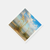 Zee haver bij de strand servet (Hoek)