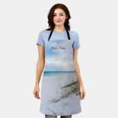 Zee Haver en White Sand Beach Morning Schort (Gedragen)