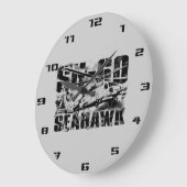 Zee havik Ronde (Grote) Wandklok Grote Klok (Hoek)