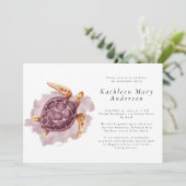 Zee Herdenkingsdag van het leven Kaart (Staand voorkant)