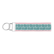 Zee Horse Pattern Green Wrist Sleutelhanger