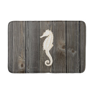 Zee Horse  Wood Bath Rug Badmat
