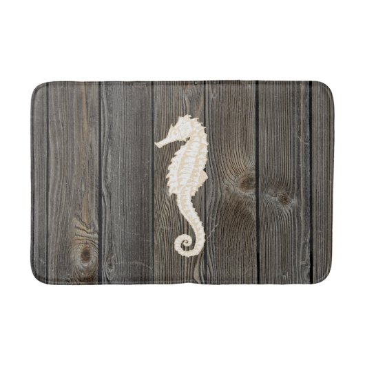 Zee Horse Wood Bath Rug Badmat (Voorkant)