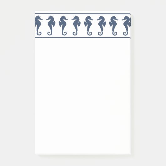 Zee Horses Beach Thema Post-it® Notes (Voorkant)