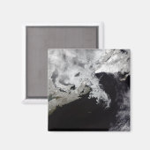 Zee ijs vult de Golf van St. Lawrence Magneet (Voorkant / Achterkant)